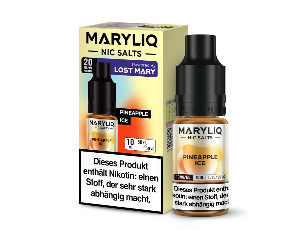 MaryLiq 10ml Nikotinsalz Liquid Pinenapple Ice