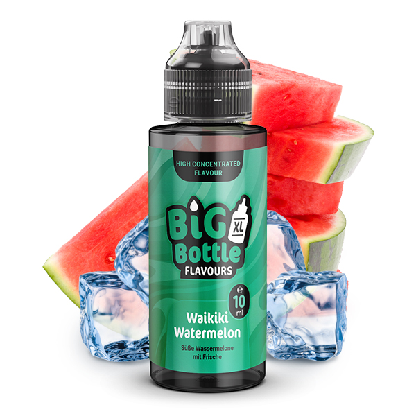 Big Bottle Flavours Waikiki Watermelon Longfill | 10ml in 120ml Flasche