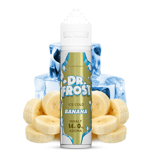 Dr. Frost Ice Cold Banana 14ml in 60ml Flasche