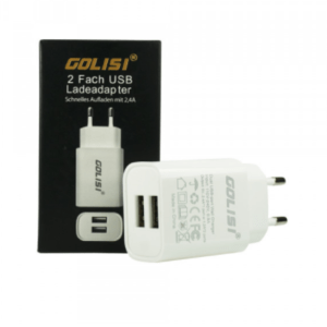 Golisi 2-Fach USB Ladeadapter 2,4A