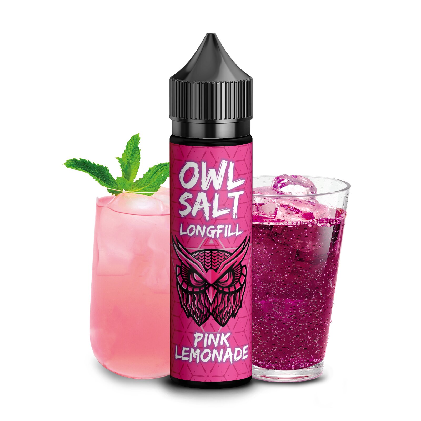 OWL Salt Pink Lemonade 10ml in 60ml Flasche