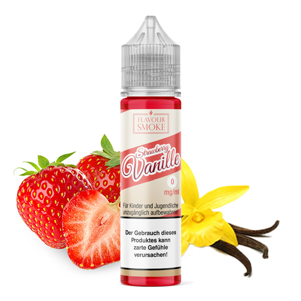 Flavour Smoke Strawberry Vanille 10ml in 60ml Flasche