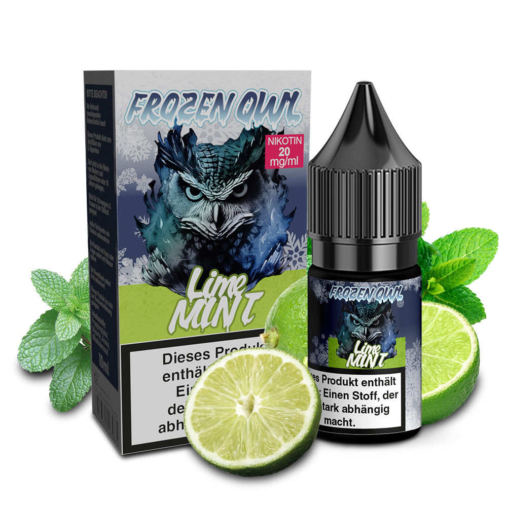 Frozen OWL Lime Mint Nikotinsalz Liquid 10 ml