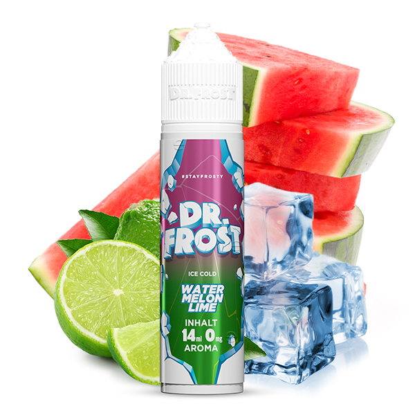 Dr. Frost Ice Cold Watermelon Lime 14ml in 60ml Flasche