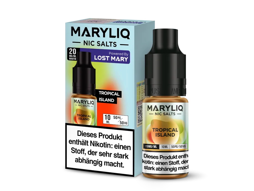 MaryLiq 10ml Nikotinsalz Liquid Tropical Island