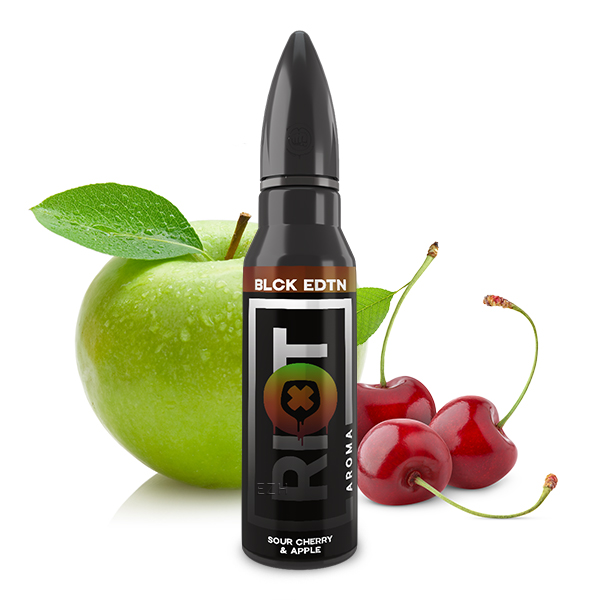 Riot Squad Black Edition Sour Cherry & Apple 15ml in 60ml Flasche