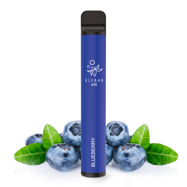 ElfBar 600 Einweg E-Zigarette - 20 mg - Blueberry