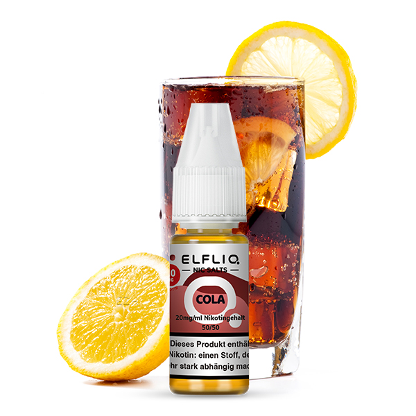 Elfbar ELFLIQ Cola Liquid 10ml SaltNic