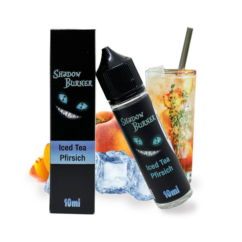 Shadow Burner Iced Tea Pfirsch 10ml in 60ml Flasche