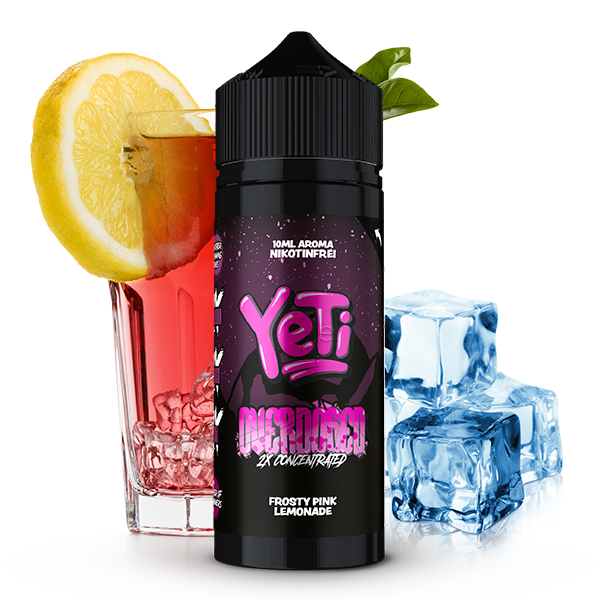 Yeti Overdosed Frosty Pink Lemonade 10ml in 120ml Flasche