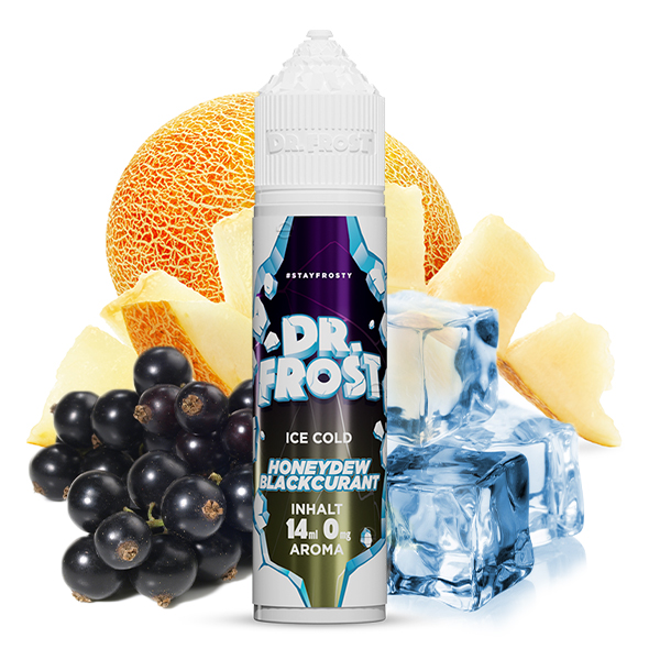 Dr. Frost Ice Cold Honeydrew Blackcurrant 14ml in 60ml Flasche