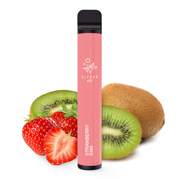 ElfBar 600 Einweg E-Zigarette Strawberry Kiwi