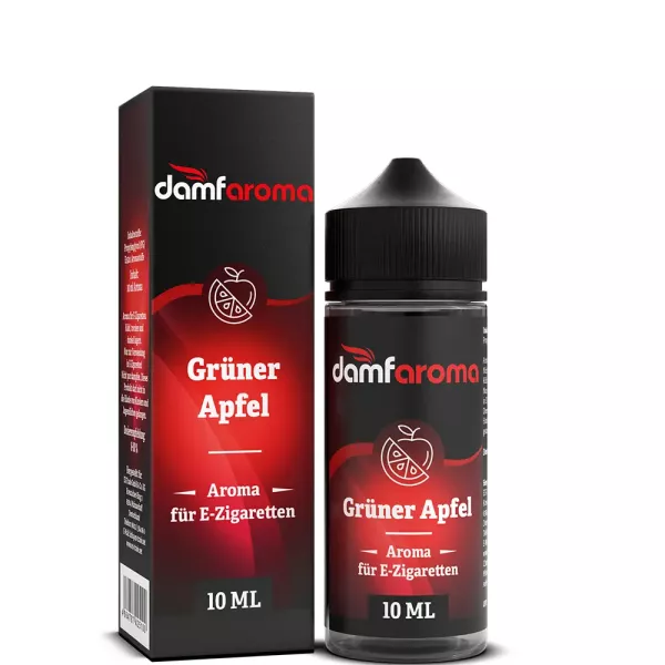 Damfaroma Longfill Grüner Apfel | 10ml in 120ml Flasche