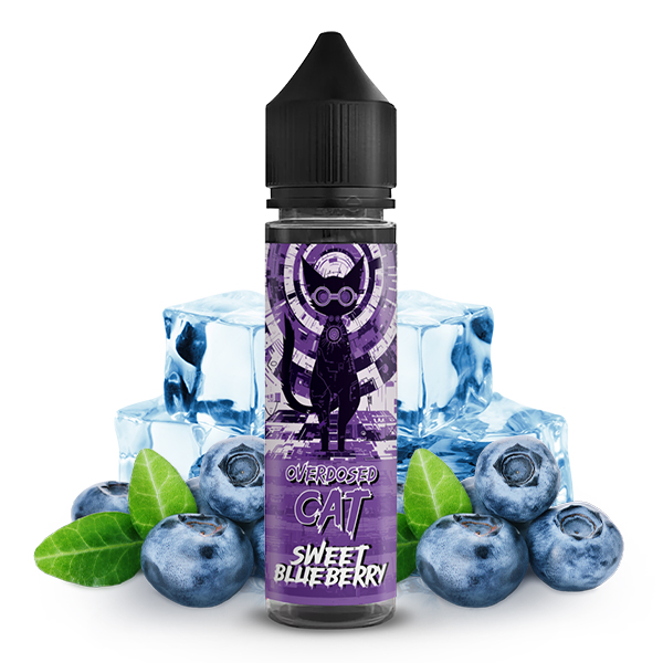 Copy Cat Overdosed Sweet Blueberry 10ml in 60ml Flasche