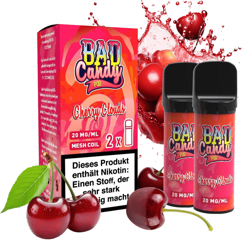 Bad Candy Cherry Clouds 20mg Pods