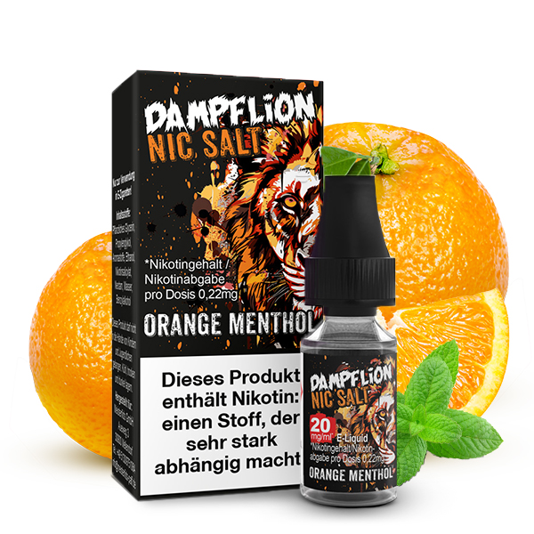 Dampflion Intense Orange Menthol Salt Nic | 10ml