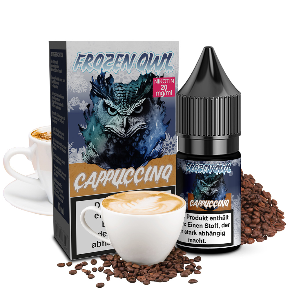 Frozen OWL Cappuchino Nikotinsalz Liquid 10 ml