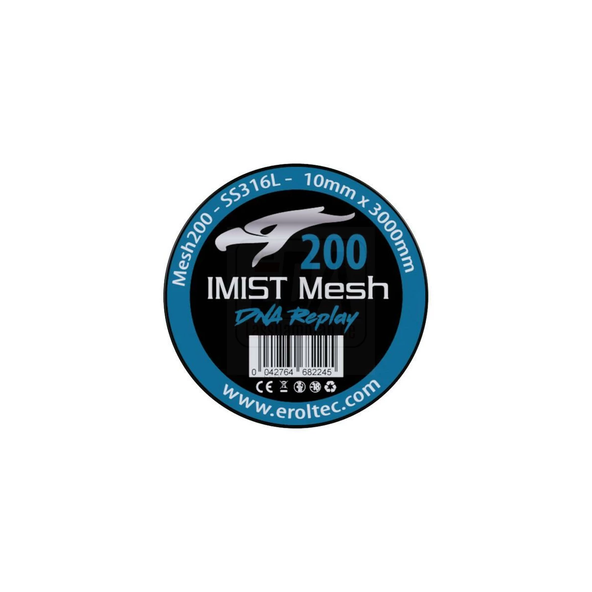 Imist Premium Mesh 200 Wire SS316L V4A Wickeldraht 3 Meter