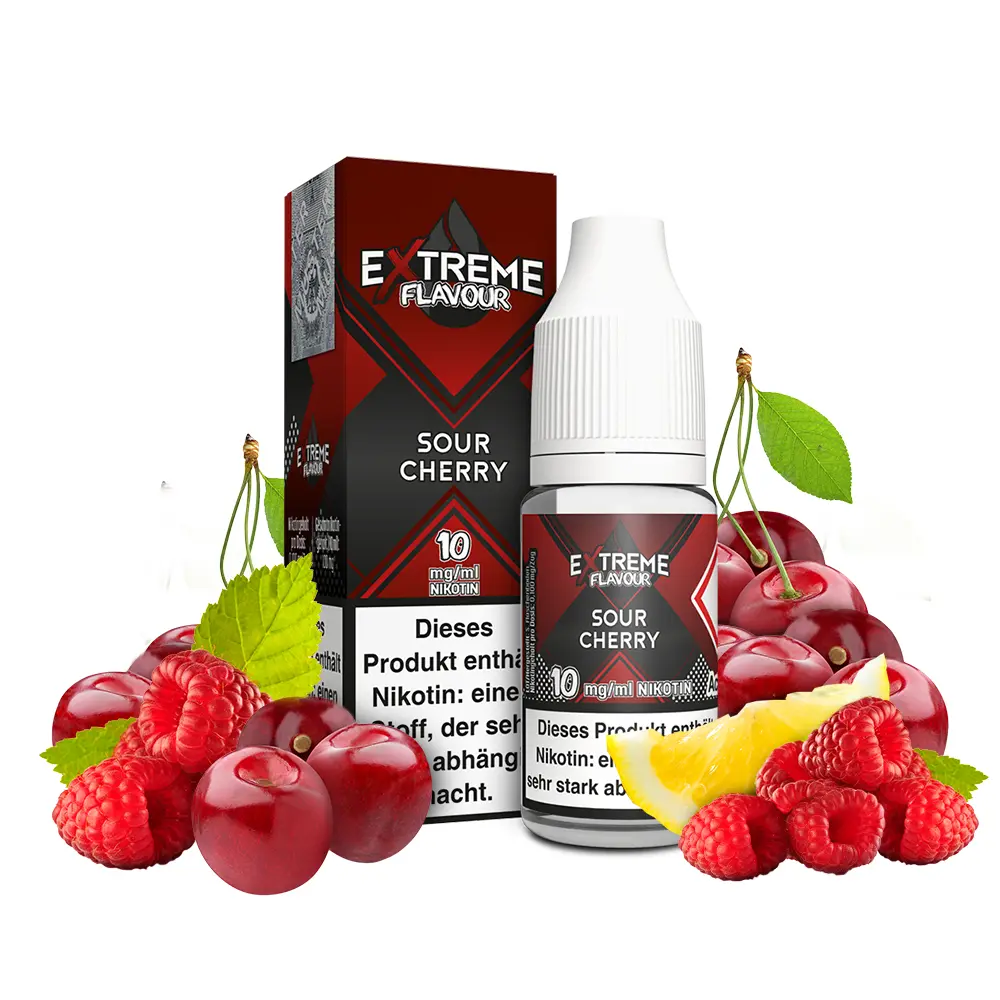 Extrem Flavour Cherry Sour 10 ml Overdosed Liquid