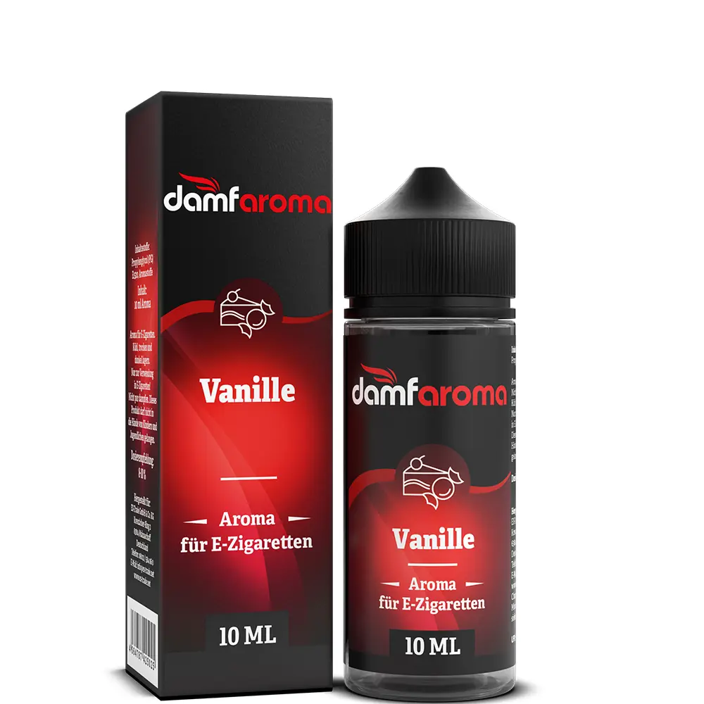 Damfaroma Longfill Vanille | 10ml in 120ml Flasche