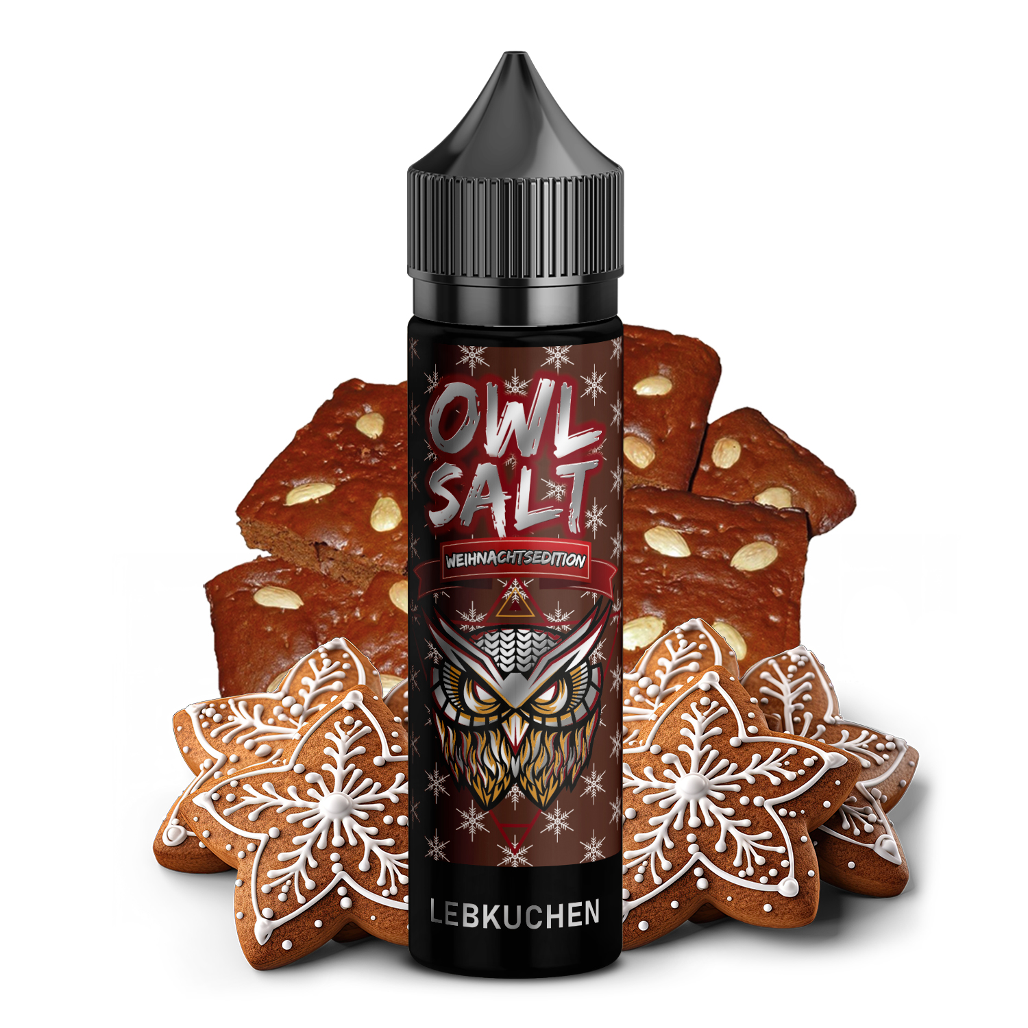 OWL Salt Lebkuchen Longfill | 10ml in 60ml Flasche