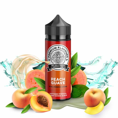 Dexter's Juice Lab Origin Peach Guave 10ml in 120ml Flasche