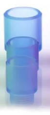 Vapor Giant Delrin Drip Tip - Big PMMA Blau