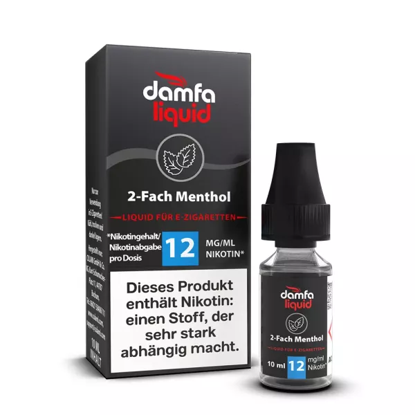 Damfaliquid - 2-Fach Menthol V2 Liquid 10 ml