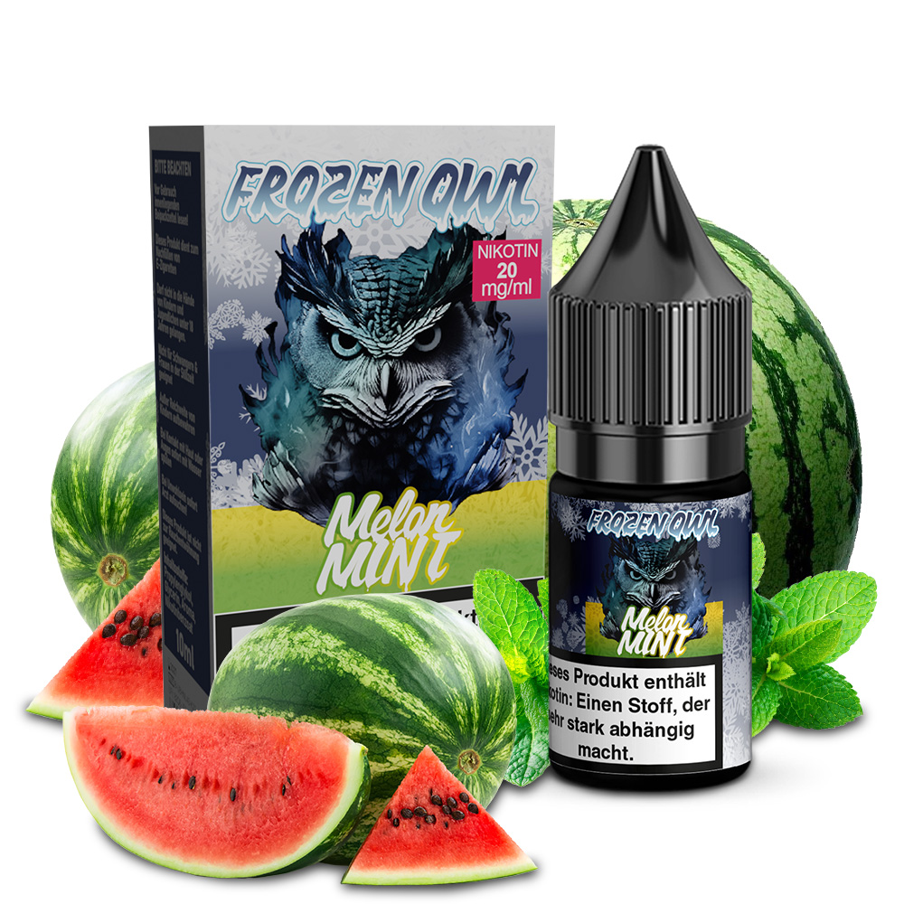 Frozen OWL Melon Mint Nikotinsalz Liquid 10 ml