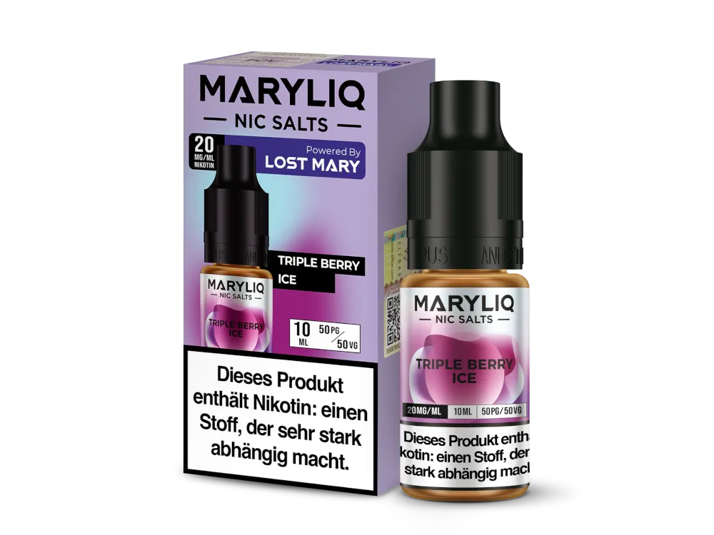 MaryLiq 10ml Nikotinsalz Liquid Triple Berry Ice