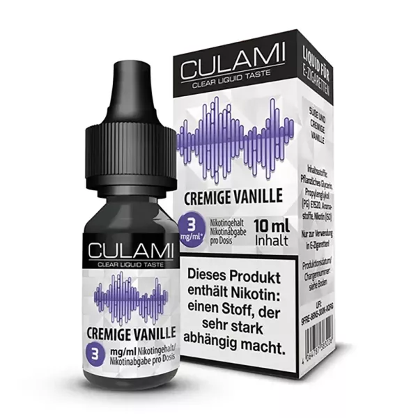 Culami Cremige Vanille Liquid 10ml