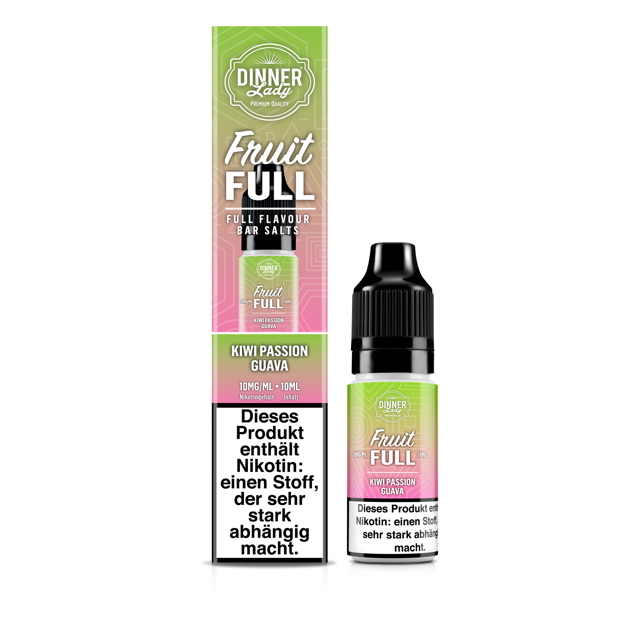 Dinner Lady Fruit Full Kiwi Passion Guava | 10ml