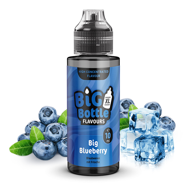 Big Bottle Flavours Big Blueberry Longfill | 10ml in 120ml Flasche