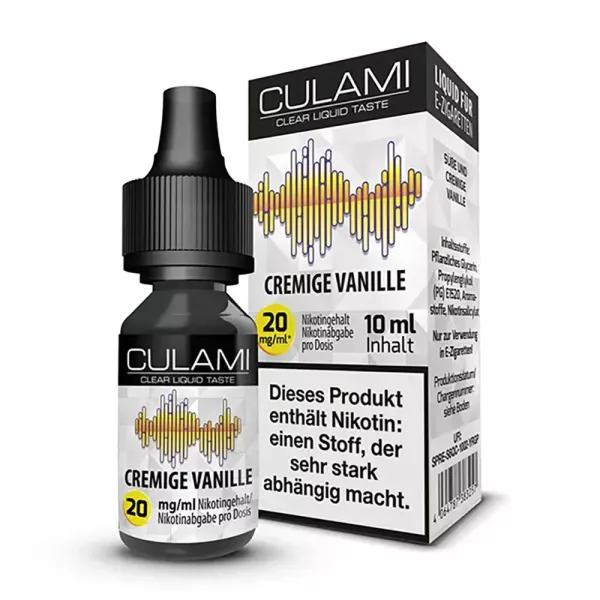 Culami Cremige Vanille 20mg SaltNic Liquid