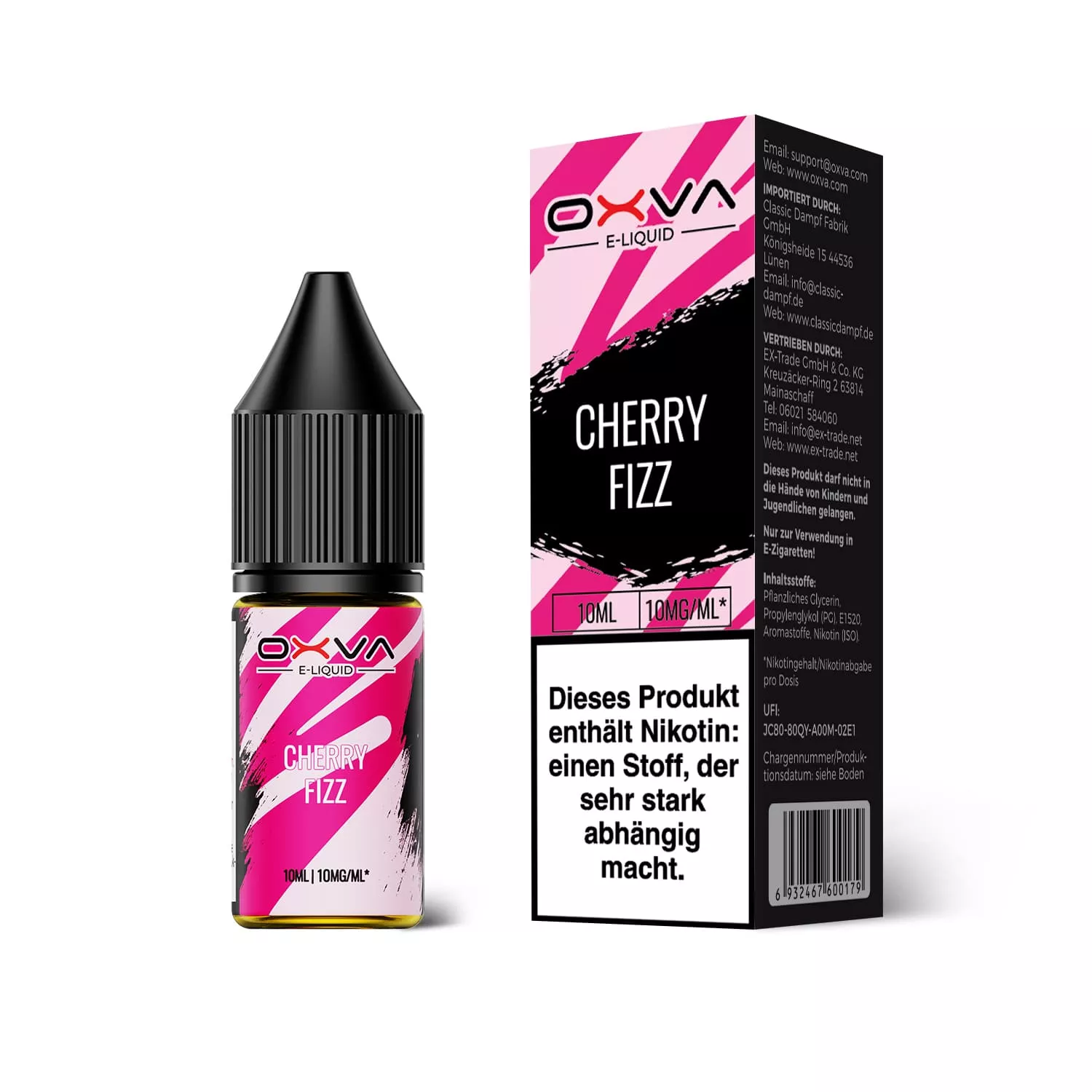 OXVA Nikotinsalz Liquid Cherry Fizz | 10ml