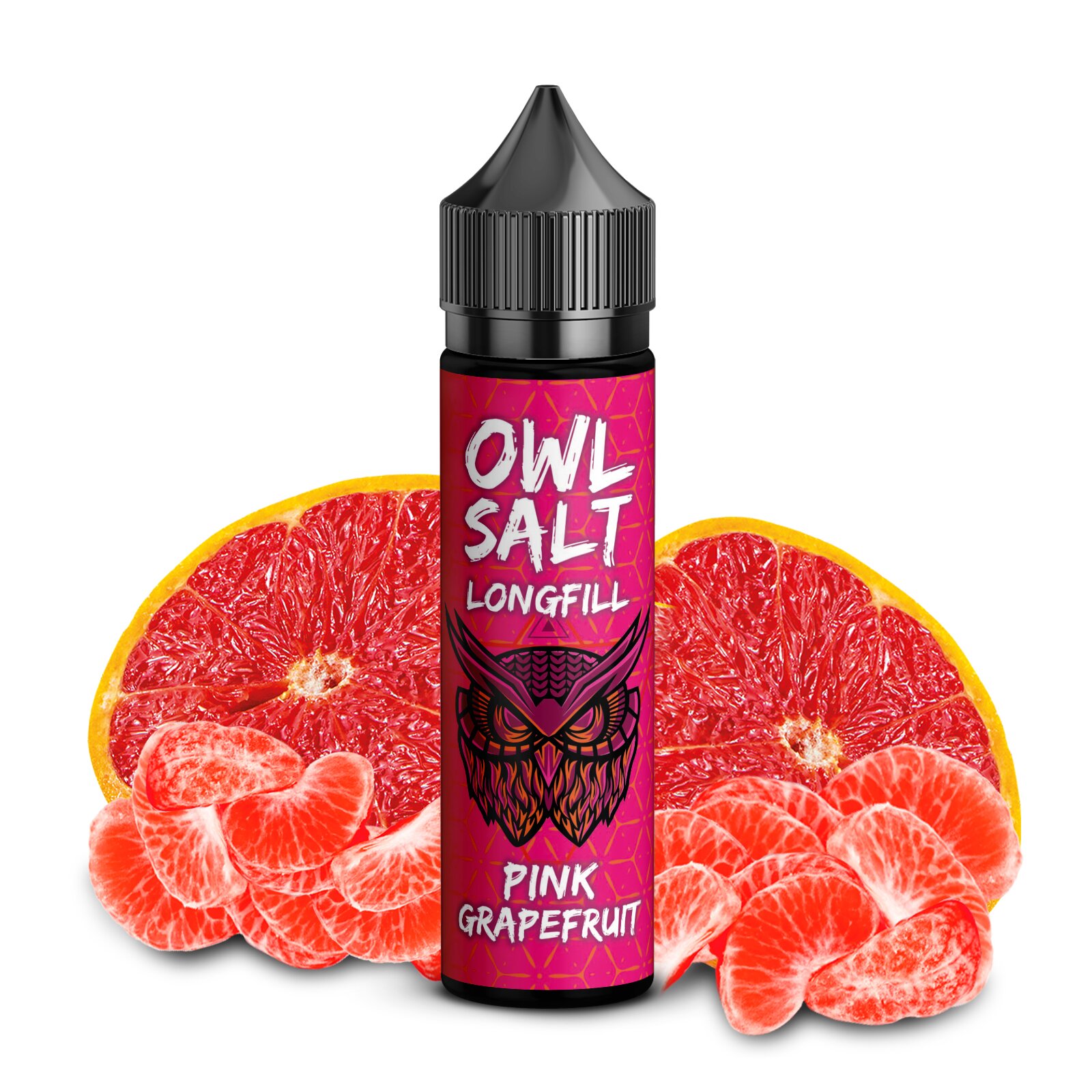 OWL Salt Pink Grapefruit 10ml in 60ml Flasche