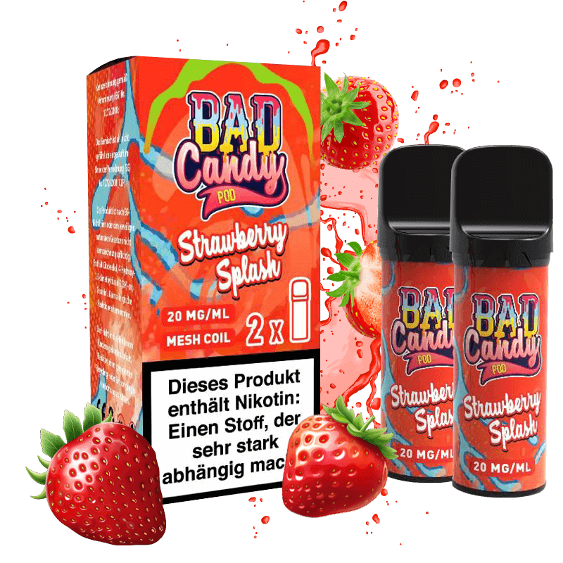 Bad Candy Strawberry Splash 20mg Pods