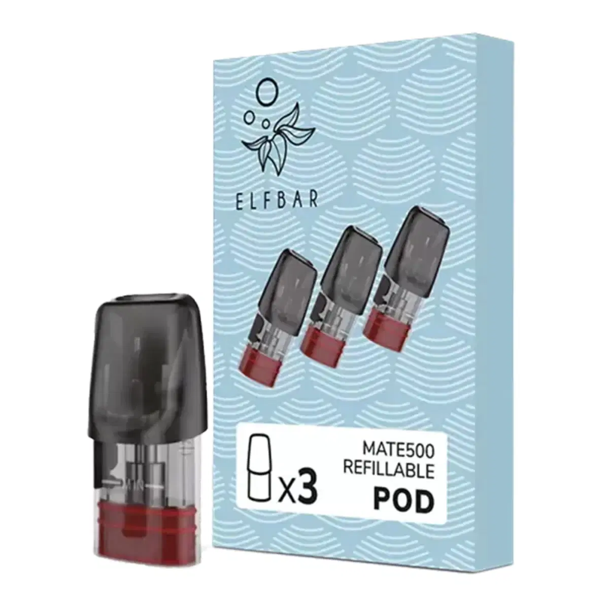 Elf Bar Mate500 Leer Pods Refillable 3Stück