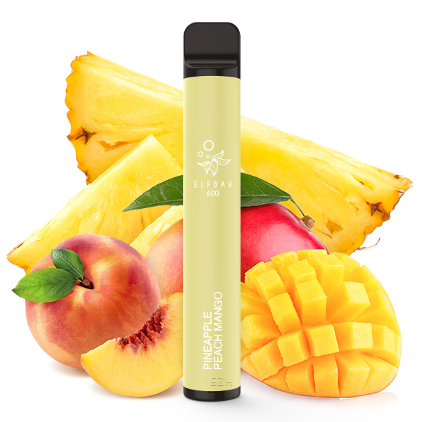 ElfBar 600 Einweg E-Zigarette - 20 mg - Pineapple Peach Mango