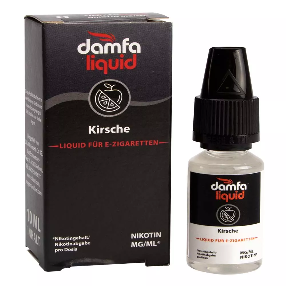 Damfaliquid - Kirsche V2 Liquid 10 ml