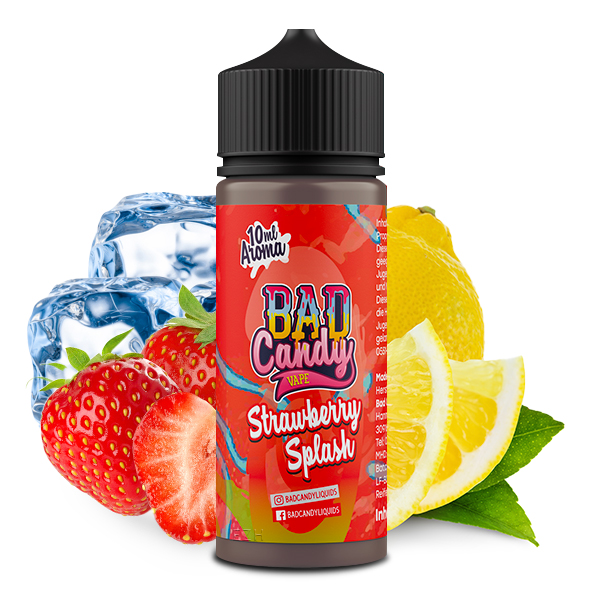 Bad Candy Strawberry Splash Longfill | 10ml in 120ml Flasche