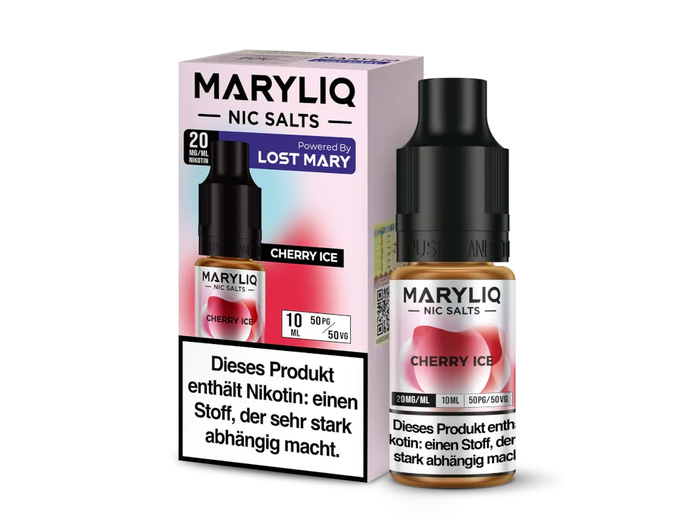 MaryLiq 10ml Nikotinsalz Liquid Cherry Ice