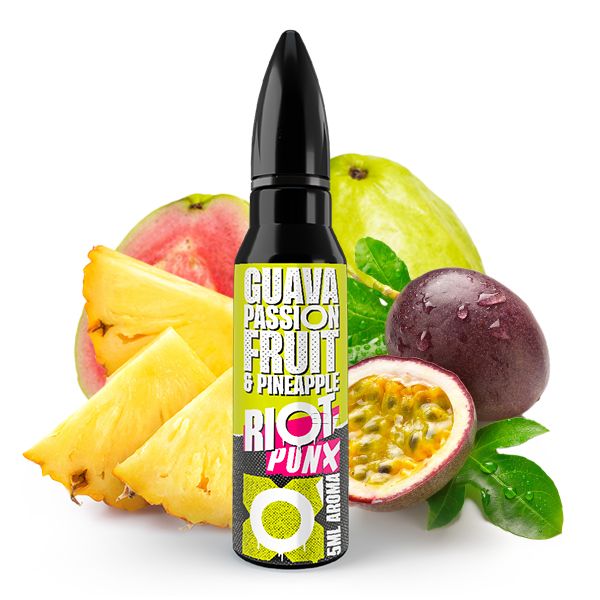 Riot Squad Punx Guave Passionfruit & Pineapple 5ml in 60ml Flasche