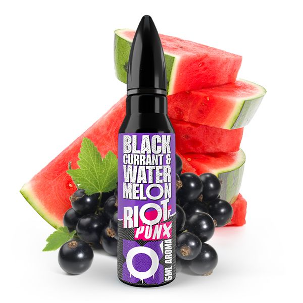 Riot Squad Punx Blackcurrant & Watermelon 5ml in 60ml Flasche