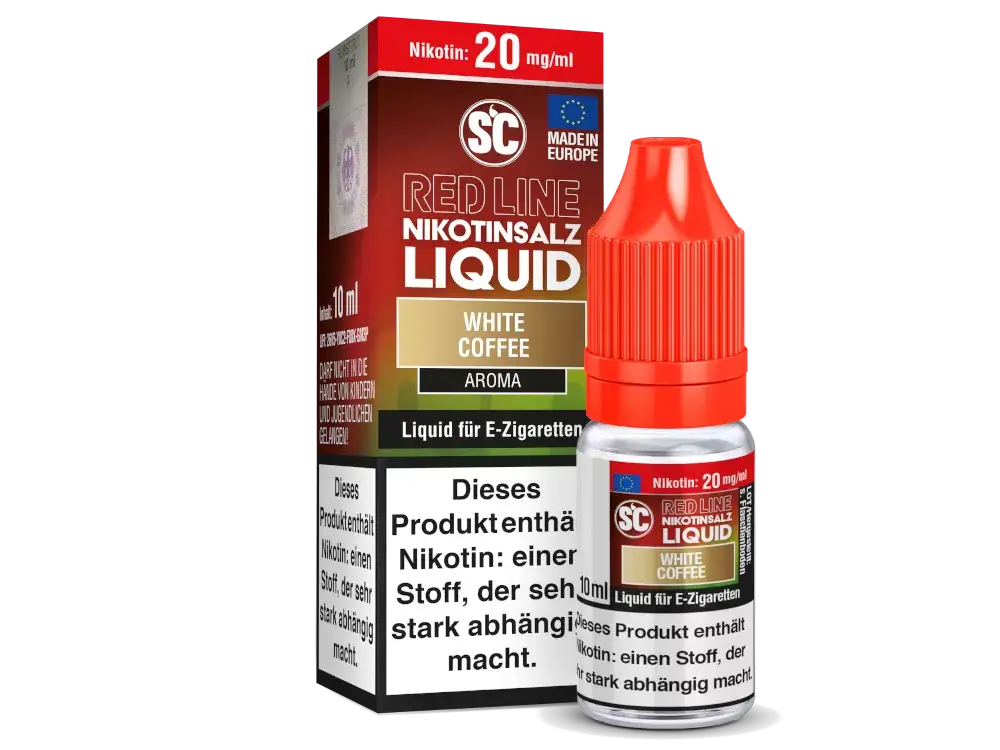 SC Red Line White Coffee 10ml Nicsalt Liquid