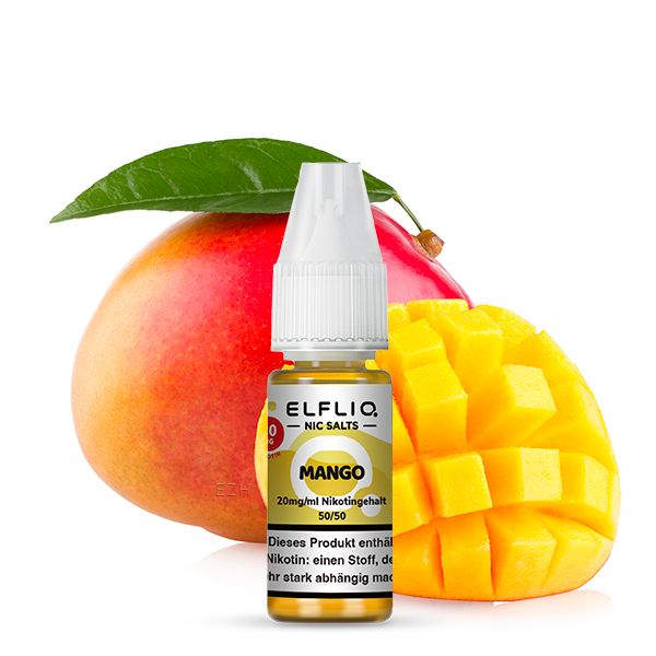 Elfbar ELFLIQ Mango Liquid 10ml SaltNic