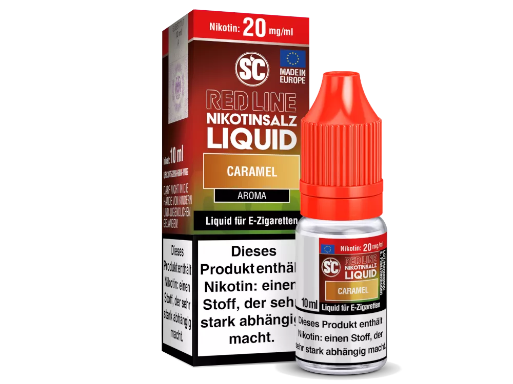 SC Red Line Caramel 10ml Nicsalt Liquid