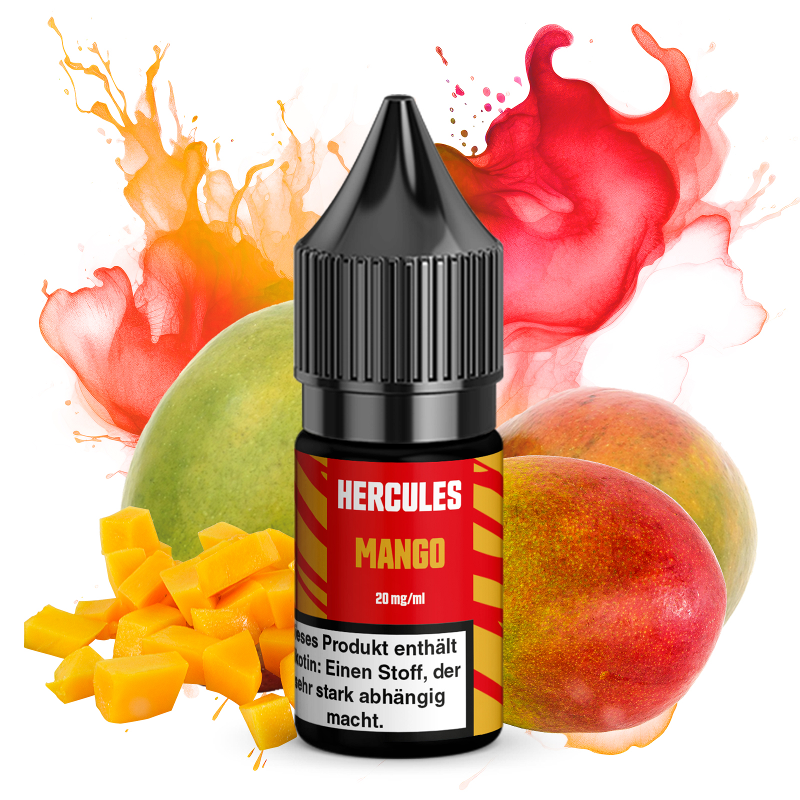 Hercules Nikotinsalz Liquid 10ml Mango