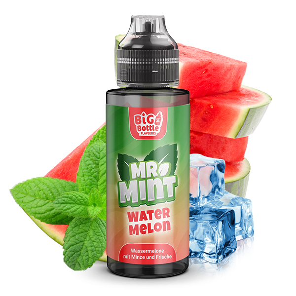 Big Bottle Mr. Mint Watermelon 10ml in 120ml Flasche
