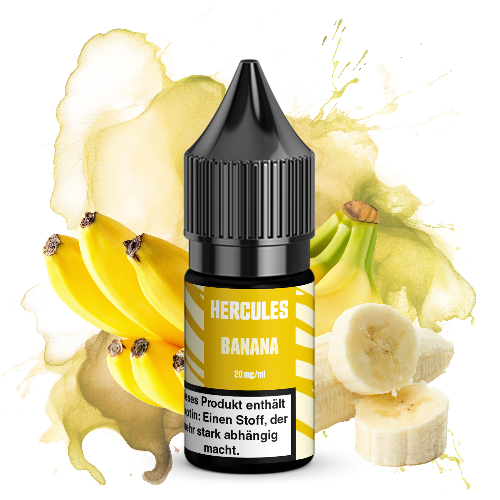 Hercules Nikotinsalz Liquid 10ml Banana